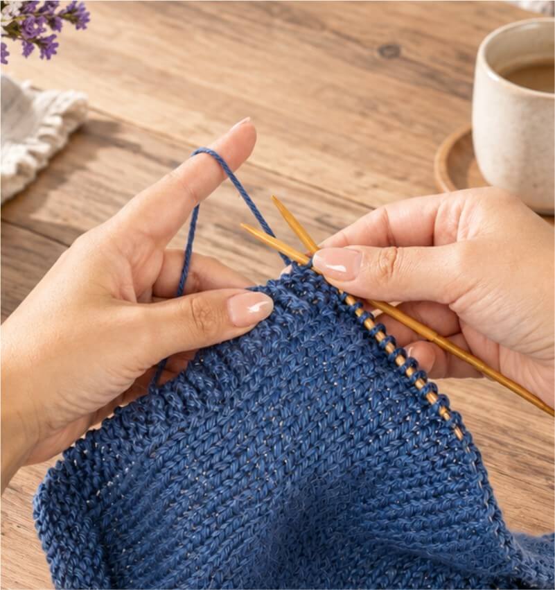 Stricken als nachhaltiges Hobby