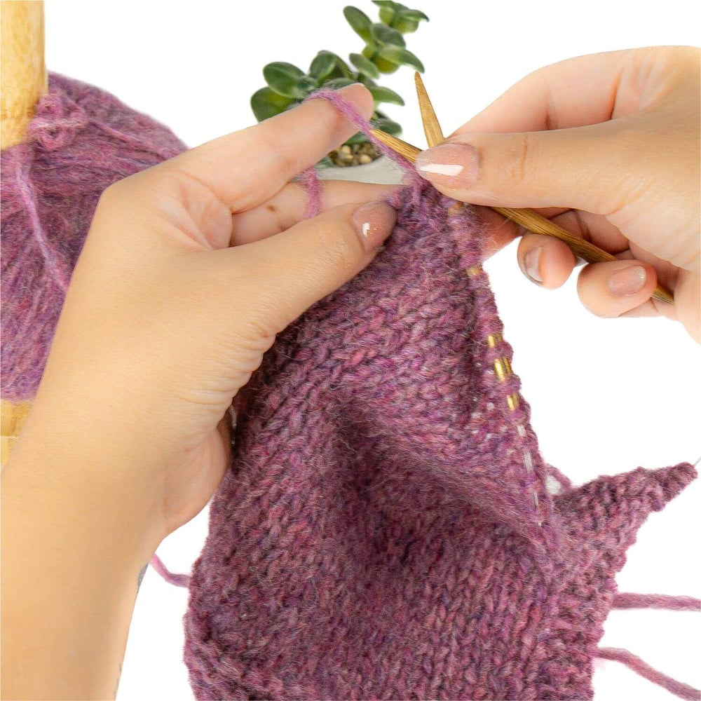 Alpawool® Baby 50 Light HF197 - 6er Set Alpakawolle Beere Melange