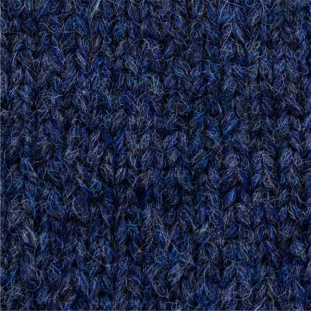 Alpawool® Baby 50 Light HF236 - 6er Set Alpakawolle Dunkelblau Melange