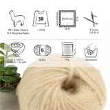 Alpawool® Baby 50 Light NFA02 - 6er Set Alpakawolle Beige