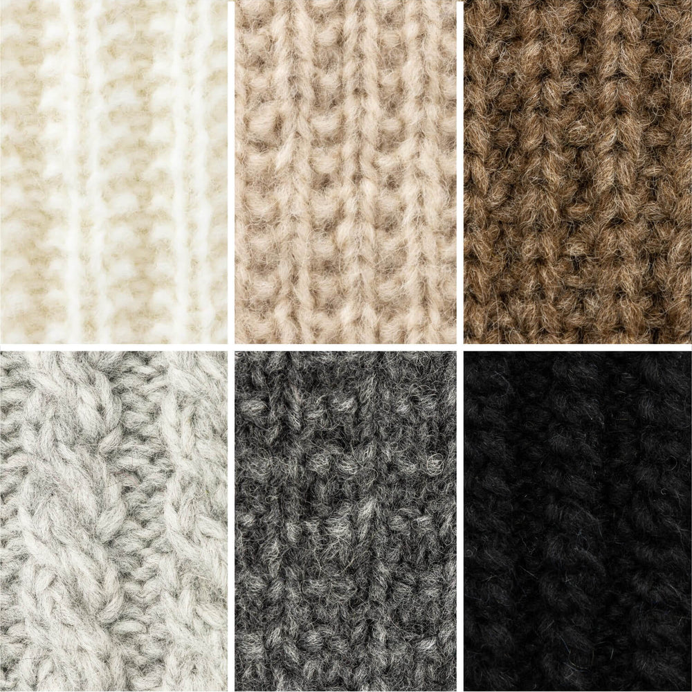 Alpawool® Baby 50 Light MIX - 6er Set Alpakawolle Natur Mix-Set