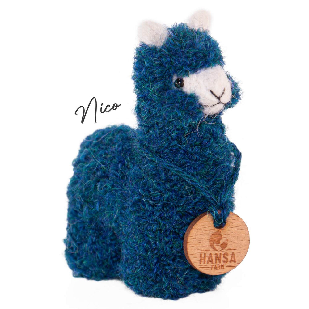 Mini Alpaka Stofftier HF259