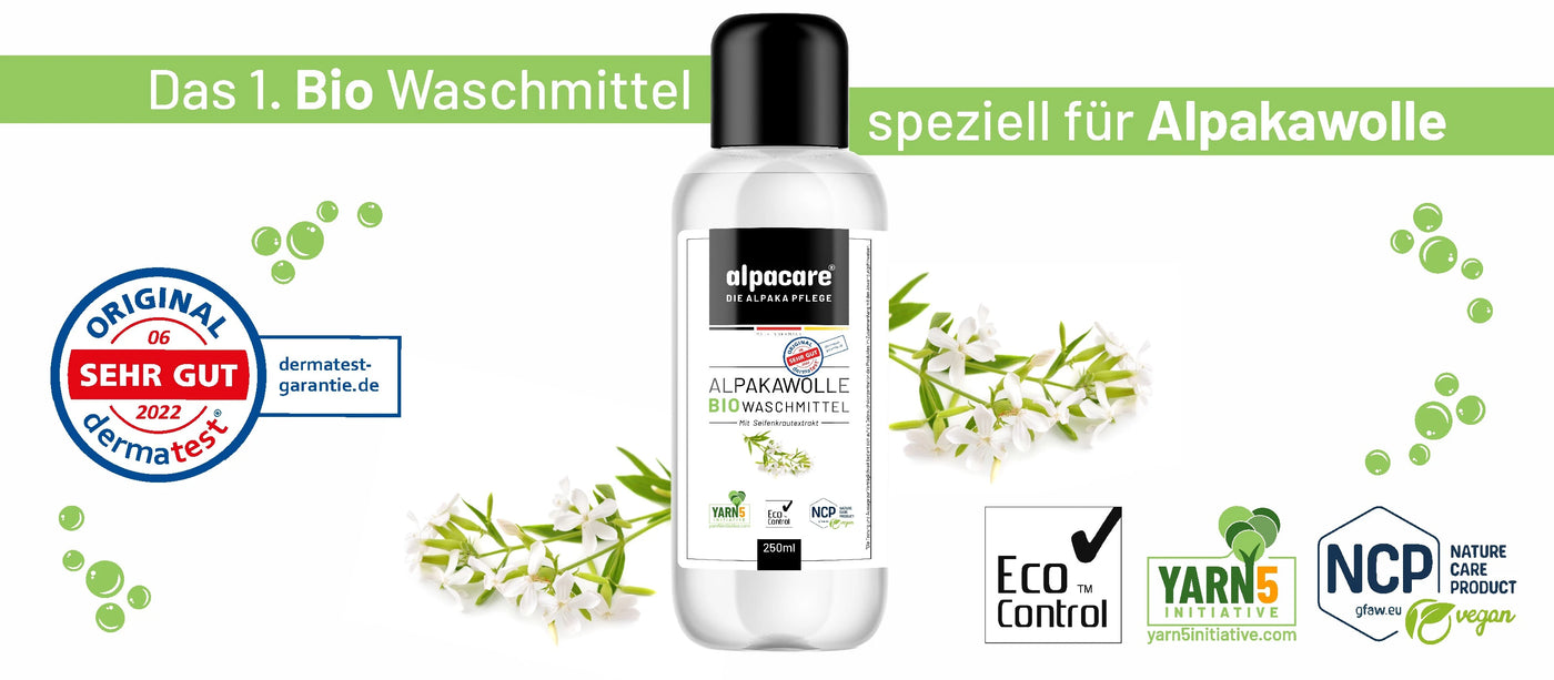 Hansafarm Bio Waschmittel 250ml Flasche mit Zertifikate