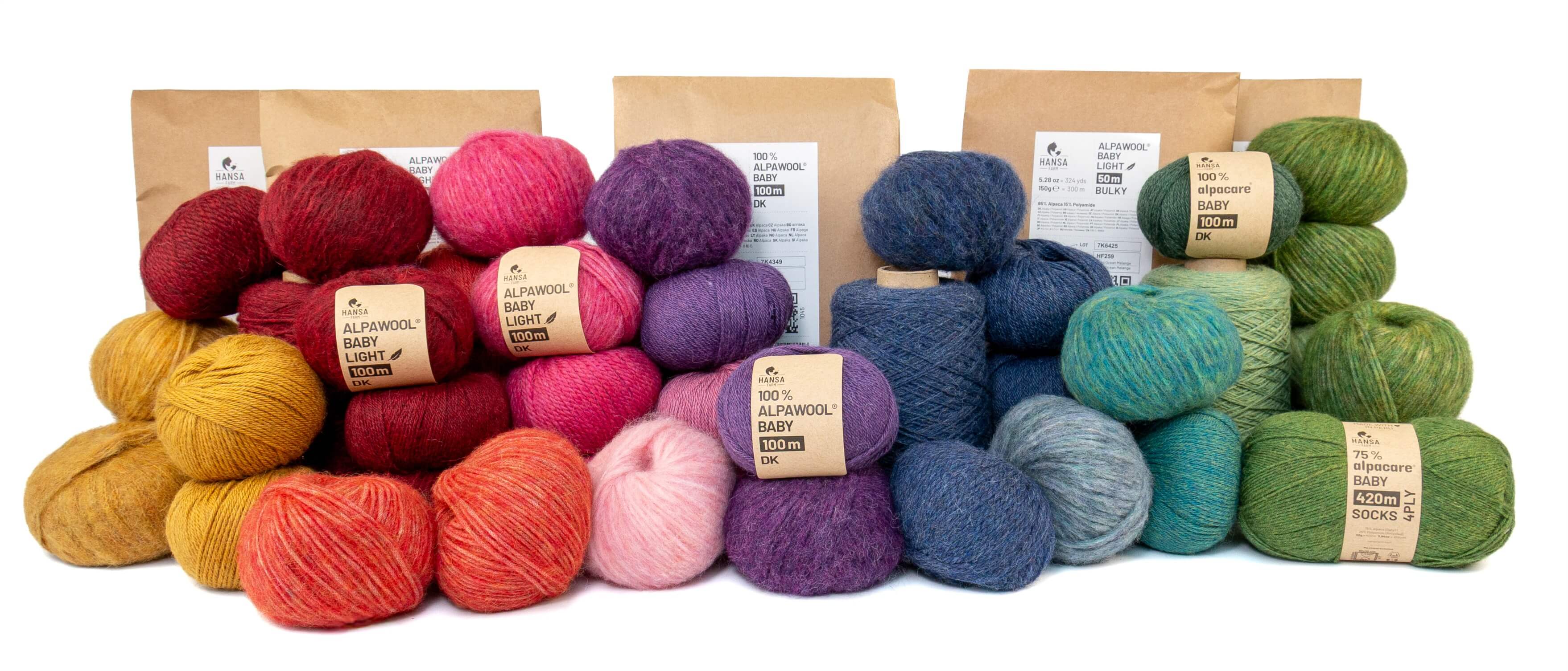 Alpaca wool: Experts for 100% fair trade baby alpaca wool | Hansa-Farm
