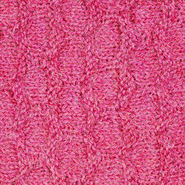 Alpawool® Baby 200 Fingering HF191 - 6x50g laine d'alpaga mélange crème framboise