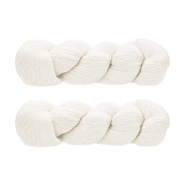 Alpawool® Baby Silk NFA01HK - 2x100g Alpakawolle Natur Zöpfe