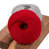 Alpawool® Baby Silk CF177 - 4x50g Alpakawolle Rot