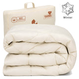 ALPAWOOL® extra warm winter organic duvet 155 x 220 cm 2,400 g Premium Alpaca Vers. 2.0