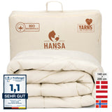 ALPAWOOL® warm all-year-round organic duvet 140 x 200 cm 1,400 g Premium Alpaca Version 2.0