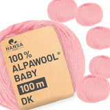 Alpawool® Baby 50 Bulky CF180 - 6x50g Alpakawolle Day Dreamer