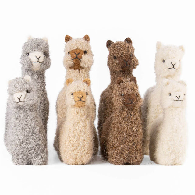 Midi Alpaka Stofftier NFA01