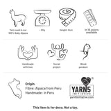 Peluche mini alpaga HF285