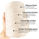Alpawool® Baby 150 Sport HF191 - 500g Alpakawolle Kone Himbeersahne Melange