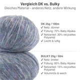 Alpawool® Baby 100 Light HF243 - 6er Set Alpakawolle Grau-Grün Melange