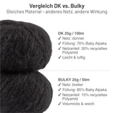Alpawool® Baby 100 Light NFA15 - 6er Set Alpakawolle Schwarz