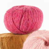 Alpawool® Baby 50 Light HF191 - 6er Set Alpakawolle Himbeersahne Melange