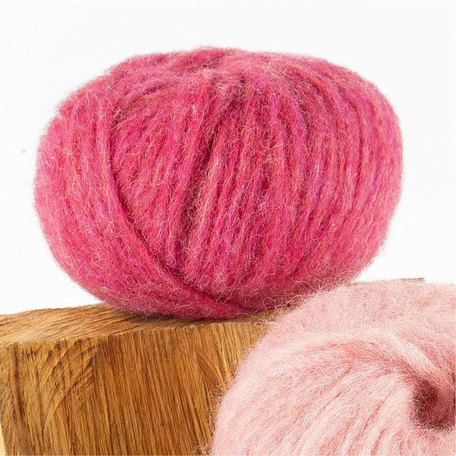 Alpawool® Baby 50 Light HF191 - 6er Set Alpakawolle Himbeersahne Melange