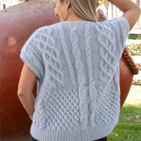 Alpawool® Baby 100 Light HF241 - 6er Set Alpakawolle Gletscher Melange