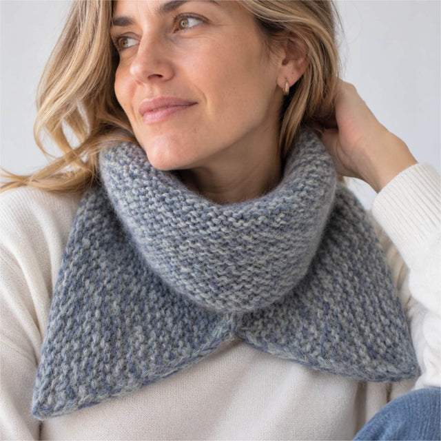 Alpawool® Baby 100 Light HF243 - 6er Set Alpakawolle Grau-Grün Melange