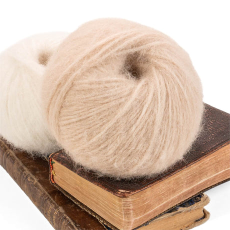 Alpawool® Baby 130 BIG &amp; LIGHT NFA02 - 4x50g Laine d'Alpaga Beige