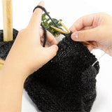 Alpawool® Baby 100 Light NFA15 - 6er Set Alpakawolle Schwarz