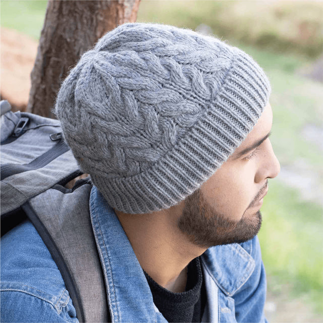 ALPAWOOL® Baby 50 Women's and Men's Hat Dark Grey (NFA12)