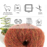 Alpawool® Baby 50 Light HF158 - 6er Set Alpakawolle Herbstlaub Melange