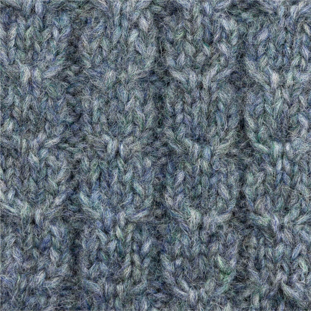 Alpawool® Baby 100 Light HF243 - 6er Set Alpakawolle Grau-Grün Melange