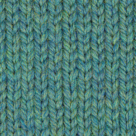ALPAWOOL® Baby 50 Knitting Set Hat Blue-Green Melange HF266