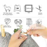 Alpawool® Baby 50 Light NFA09 - 6er Set Alpakawolle Silbergrau