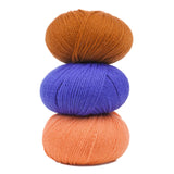 Alpawool® Baby 100 DK CF137 - 6x50g alpaca wool Copper Clay