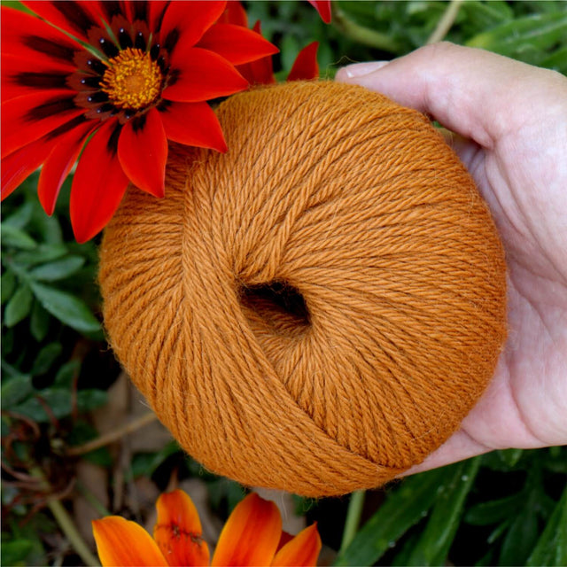 Alpawool® Baby 100 DK CF137 - 6x50g alpaca wool Copper Clay