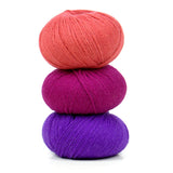 Alpawool® Baby 100 DK CF226 - 6x50g alpaca wool Sugar Purple