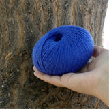 Alpawool® Baby 100 DK CF223 - 6x50g alpaca wool Strong Blue