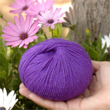 Alpawool® Baby 100 DK CF226 - 6x50g alpaca wool Sugar Purple