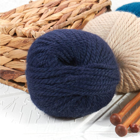 Alpawool® Baby 50 Bulky CF239 - 6x50g Alpaca Wool Dark Blue
