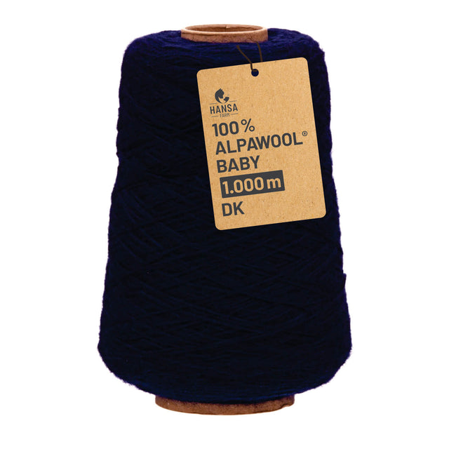 Alpawool® Baby 100 DK CF239 - 500g Alpakawolle Dunkelblau