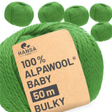 Alpawool® Baby 50 Bulky CF274 - 6x50g Alpakawolle Fresh Start