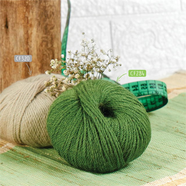 Alpawool® Baby 200 Fingering CF284 - 6x50g Alpakawolle Salbei