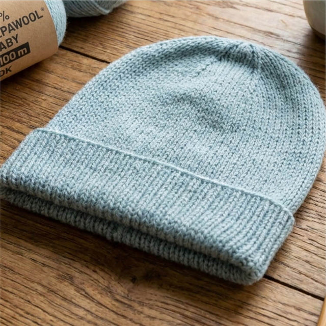 Alpawool® Baby 100 DK CF243 - 6x50g laine d'alpaga bleu glacier