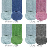 Alpawool® Baby 100 DK CF243 - 6x50g Alpaca Wool Ice Blue