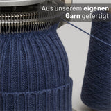 ALPAWOOL® Baby 100 Damen und Herren Mütze Schwarz (NFA15)