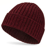 ALPAWOOL® Baby 100 women's and men's hat wine red heather (HF179)