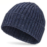 ALPAWOOL® Baby 100 women's and men's hat dark blue heather (HF236)