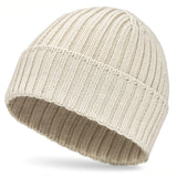ALPAWOOL® Baby 100 Women's and Men's Hat Natural Wool White (NFA01)
