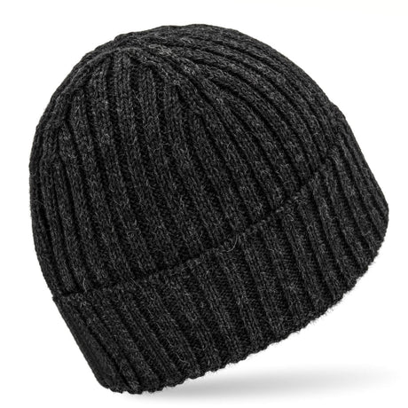 ALPAWOOL® Baby 100 Damen und Herren Mütze Anthrazit (NFA14)
