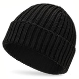 ALPAWOOL® Baby 100 Damen und Herren Mütze Schwarz (NFA15)
