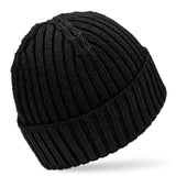 ALPAWOOL® Baby 100 Damen und Herren Mütze Schwarz (NFA15)