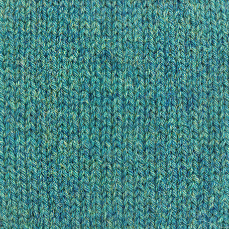 Alpawool® Baby 100 DK HF266 - 500g Alpakawolle Kone Blau-Grün Melange