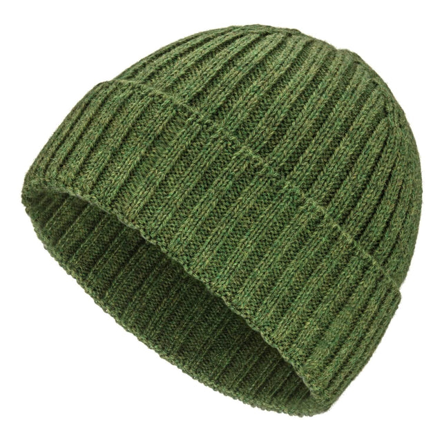 ALPAWOOL® Baby 100 bonnet femme et homme vert moyen chiné (HF285)